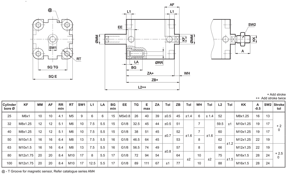 Basic Cylinder Diagram