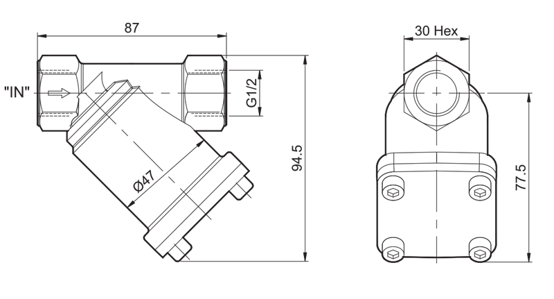 Dimensions Table
