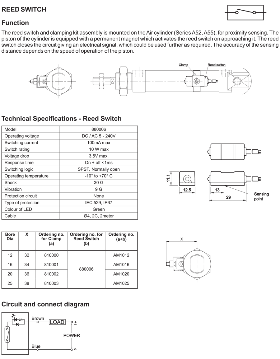 Reed switch