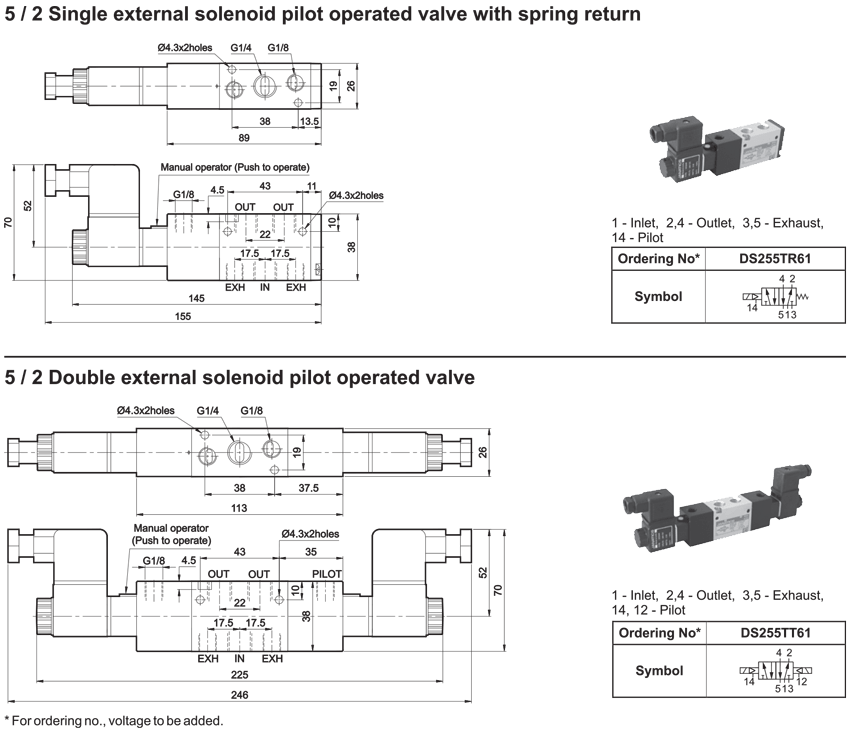 5/2 valves