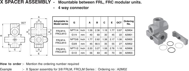 X Spacer Assembly